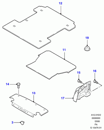 Escort FA 1995-2001 Europe 1995