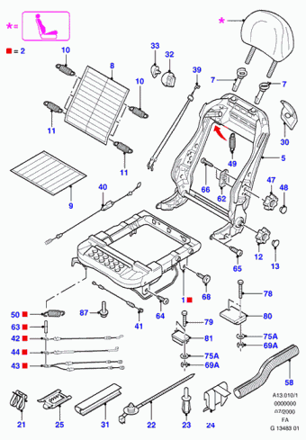 Escort FA 1995-2001 Europe 1995