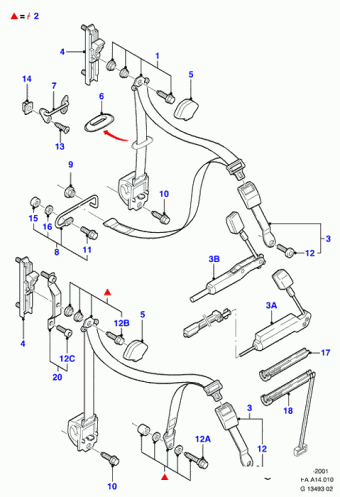Escort FA 1995-2001 Europe 1995