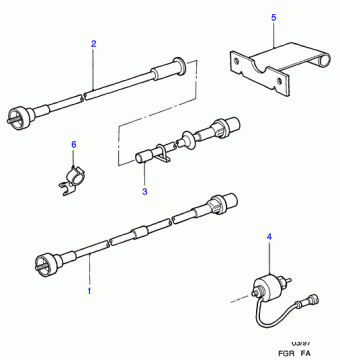 Escort FA 1995-2001 Europe 1995