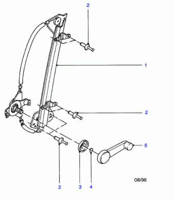 Escort FA 1995-2001 Europe 1995