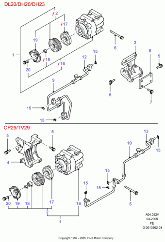 Scorpio FE 1994-1998 Europe 1994