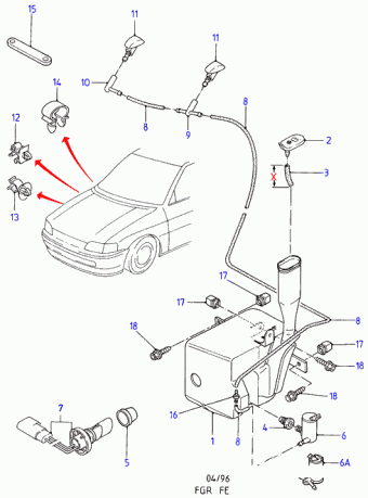 Scorpio FE 1994-1998 Europe 1994