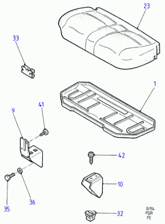 Scorpio FE 1994-1998 Europe 1994