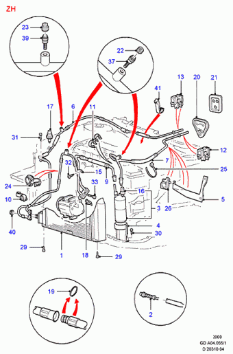 Mondeo GD 1996-2000 Europe 1996