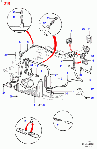Mondeo GD 1996-2000 Europe 1996