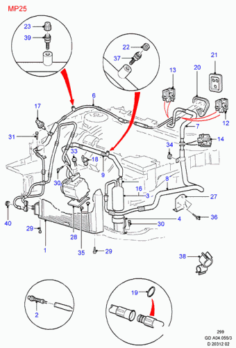 Mondeo GD 1996-2000 Europe 1996