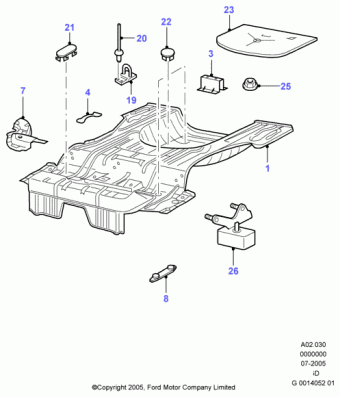 Mondeo GD 1996-2000 Europe 1996
