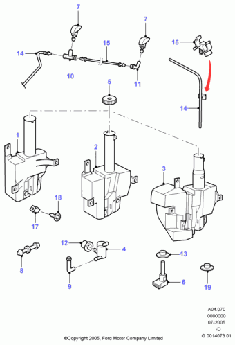 Mondeo GD 1996-2000 Europe 1996