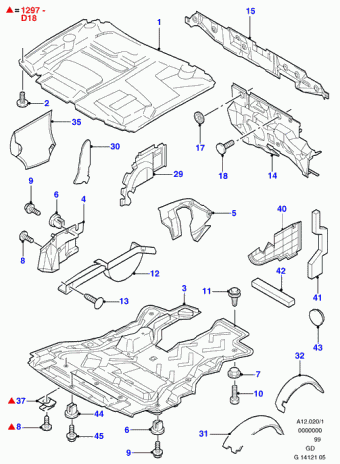 Mondeo GD 1996-2000 Europe 1996