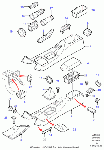 Mondeo GD 1996-2000 Europe 1996