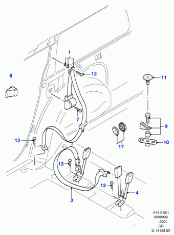 Mondeo GD 1996-2000 Europe 1996