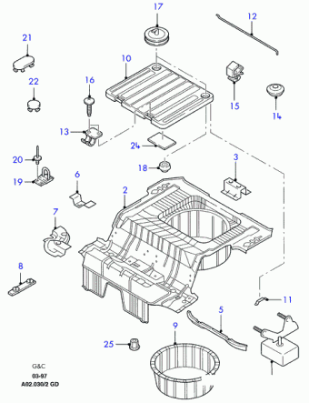 Mondeo GD 1996-2000 Europe 1996