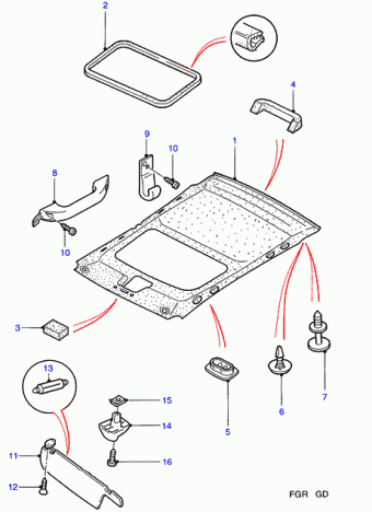 Mondeo GD 1996-2000 Europe 1996