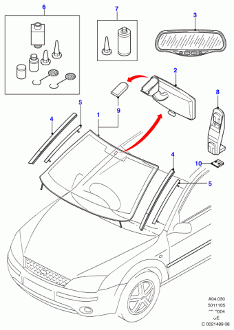 Mondeo GE 2000-2007 Europe 2000