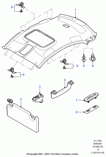 Mondeo GE 2000-2007 Europe 2000