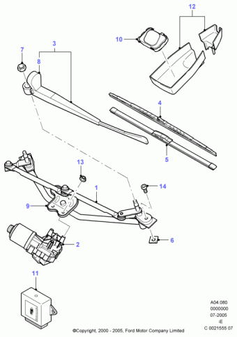 Mondeo GE 2000-2007 Europe 2000