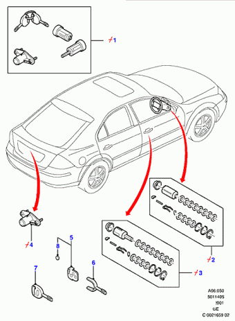 Mondeo GE 2000-2007 Europe 2000