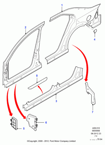 Mondeo GE 2000-2007 Europe 2000