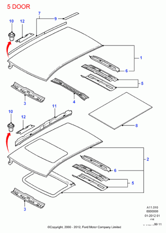Mondeo GE 2000-2007 Europe 2000