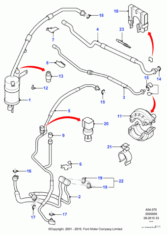 Mondeo GE 2000-2007 Europe 2000