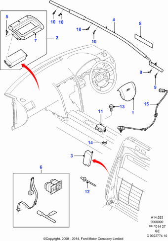 Mondeo GE 2000-2007 Europe 2000