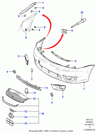 Mondeo GE 2000-2007 Europe 2000