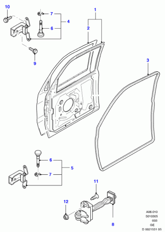 Mondeo GE 2000-2007 Europe 2000