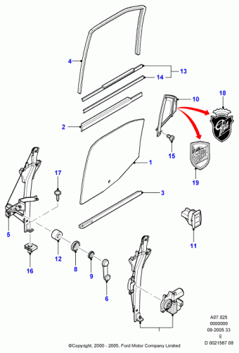 Mondeo GE 2000-2007 Europe 2000