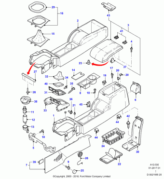 Mondeo GE 2000-2007 Europe 2000