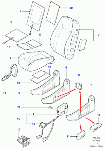 Mondeo GE 2000-2007 Europe 2000