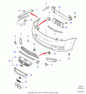 Mondeo GE 2000-2007 Europe 2000
