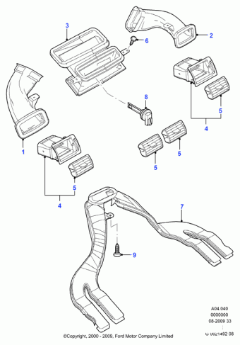 Mondeo GE 2000-2007 Europe 2000