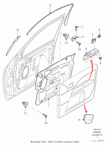Mondeo GE 2000-2007 Europe 2000