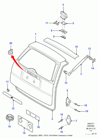 Mondeo GE 2000-2007 Europe 2000