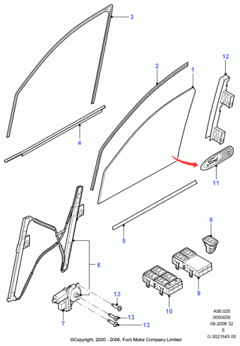 Mondeo GE 2000-2007 Europe 2000