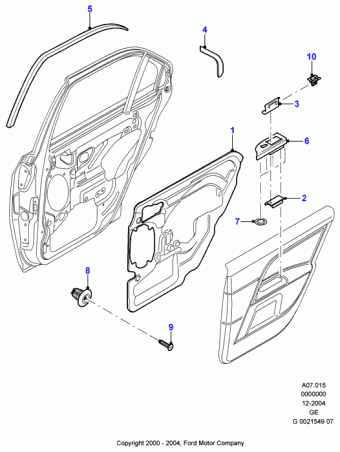 Mondeo GE 2000-2007 Europe 2000
