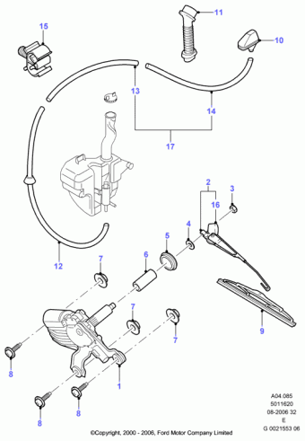 Mondeo GE 2000-2007 Europe 2000