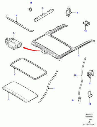 Mondeo GE 2000-2007 Europe 2000