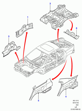 Mondeo GE 2000-2007 Europe 2000