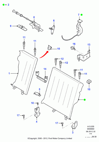 Mondeo GE 2000-2007 Europe 2000