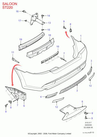 Mondeo GE 2000-2007 Europe 2000