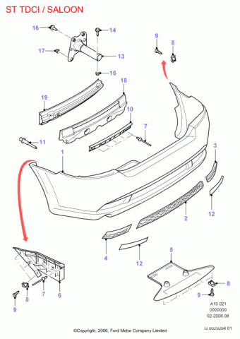 Mondeo GE 2000-2007 Europe 2000