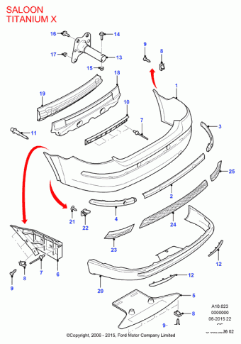 Mondeo GE 2000-2007 Europe 2000