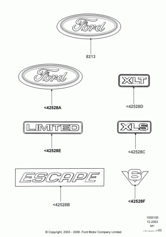 Escape/Mariner (M1) America 2005
