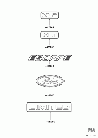 Escape/Mariner (M1) America 2004