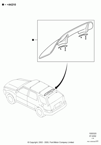 Lincoln Aviator (U8) America 2003