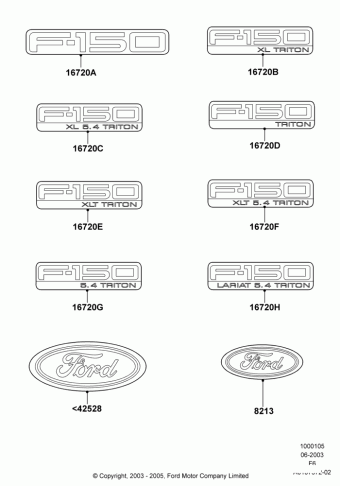 F-150/Mark LT (F6) America 2004