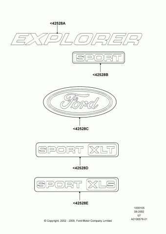 Explorer Sport (U7) America 2003