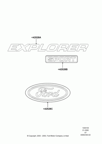 Explorer Sport (U7) America 2002